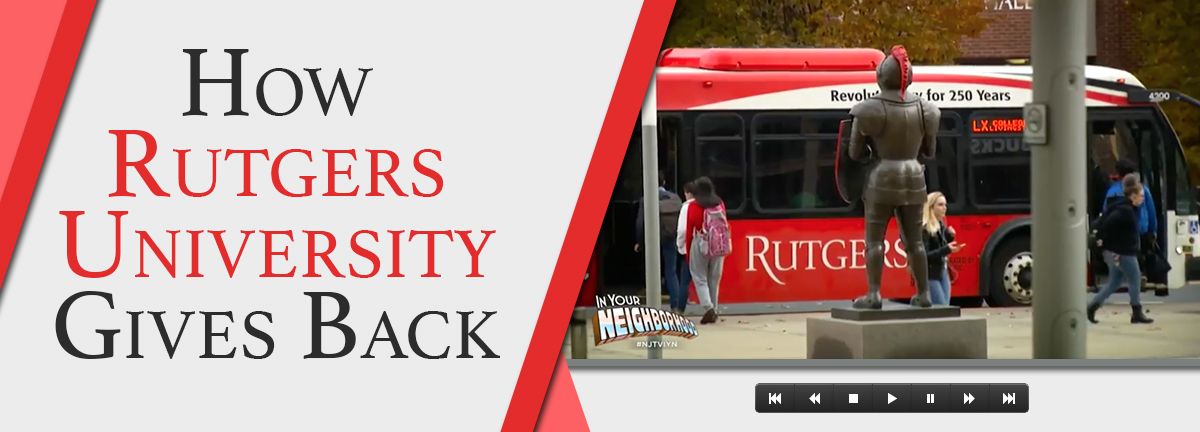 How Rutgers University Gives Back